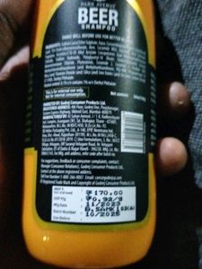 Park Avenue Beer Shampoo