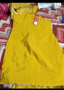 Vibrant Yellow Kurta Set... without tag