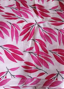 Pink Floral Print Corset Kurti