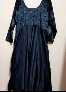 Navy Blue Dress For Girl Or Women 42 Bust