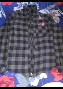 Fashion Checkered Casual Shirt.
