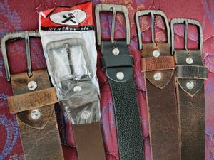 New one piece Genuine Leather Belts