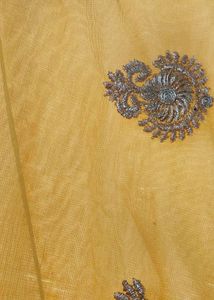 Yellow Kurta with Elephant Print