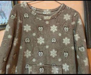 Cute Owl Print Nightdress Size M To L