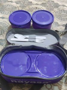 Nayasa Duplex unused brand new lunch box