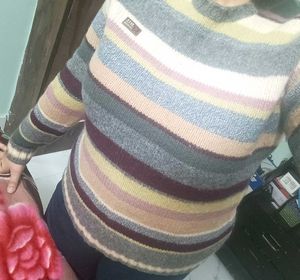 Multicolored Warm Sweater
