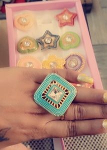 New Big Size adjustable Ring