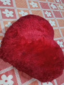 Heart Shaped "LOVE" Plush Cushion