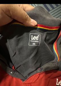 Lee Color Block Polo T-Shirt XXL Size
