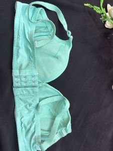Mint Green Lace Bra