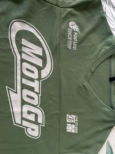 TEAMSPIRIT Green Moto GP Graphic T-Shirt