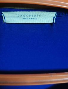 Blue Pocket Tee