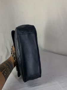 Vintage 2000s SISLEY Quilted Black Chain Flap Bag