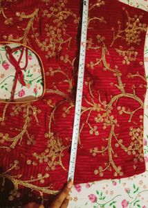 Garba/Dandiya..Pink&amp; Blue Embroidered lehnga