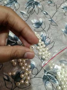 Cream Pearl Beads for Crafts/Jewellery