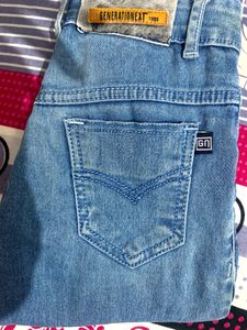 Light Wash Straight Leg Jeans