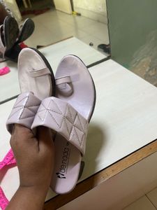 Stylish light purple heels