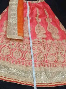 Beautiful Pink Embroidered Lehenga Choli