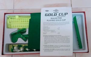 Vintage Gold Cup Table Cricket