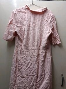 Pink Polka Dotted Dress