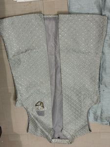 Men's Ethnic Kurta Set with Nehru Jacket
