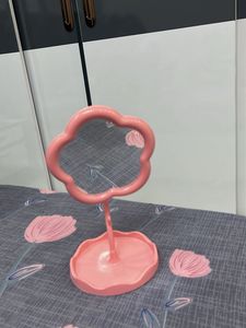 cute Pink cloud Shape Mirror with Tray