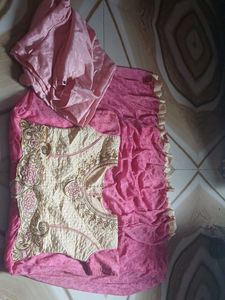 Beautiful Pink Kurta Set with pants