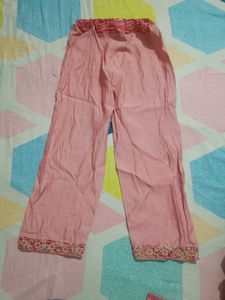 Pink Kurta Set with Pants