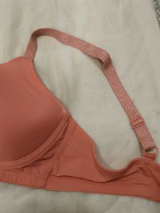 Comfortable Coral Tshirt Bra