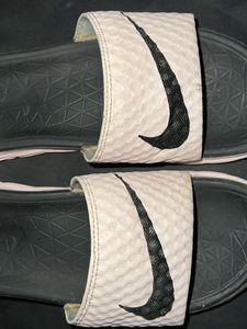 Nike x Barbie edition Pink Slides