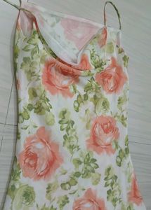 Floral Printed Summer Dress