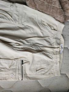 Off White Cargo Jeans