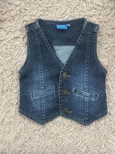 Girls Denim Vest
