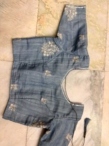 Elegant Blue Lehenga Choli Set