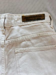 Beige Cargo Pants