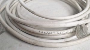 White Ethernet Cable