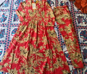 Vibrant Floral Kurta Set