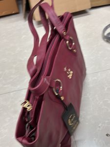 Stylish Maroon Handbag
