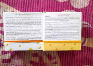 mama earth Vitamin C &amp; Ubtan Facial Kit Pack Of 2