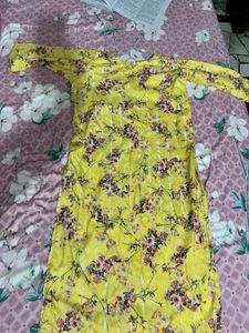 Pink Striped Cotton Kurta