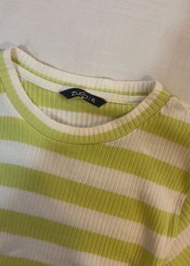 Cropped Striped Top - Trendy and Chic