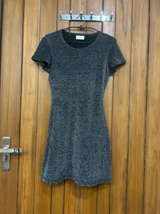 Sparkly Grey Sheath Dress