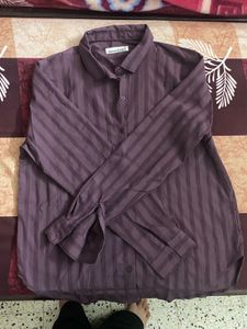 Classic Striped Button-Down Shirt