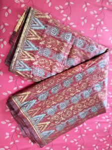 Art silk Saree with all over zari work ❤️