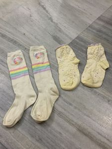 Cute Unicorn &amp; Floral Socks