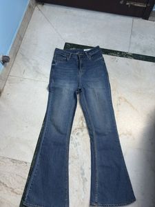 Blue Flare Jeans