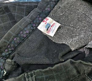 Pant check Piece design/Boxes pattern/Cotton
