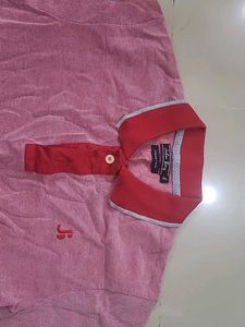 Men's Pink Polo T-Shirt