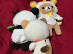 rillakuma plush- Panda, Cat &amp; Chicken