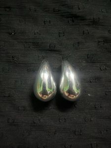 Silver Teardrop Earrings